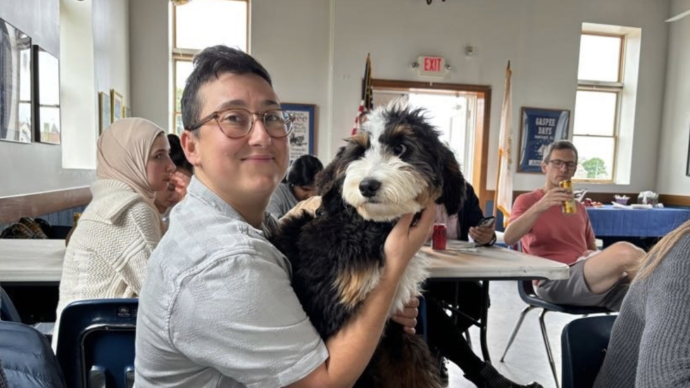 retreat with dog